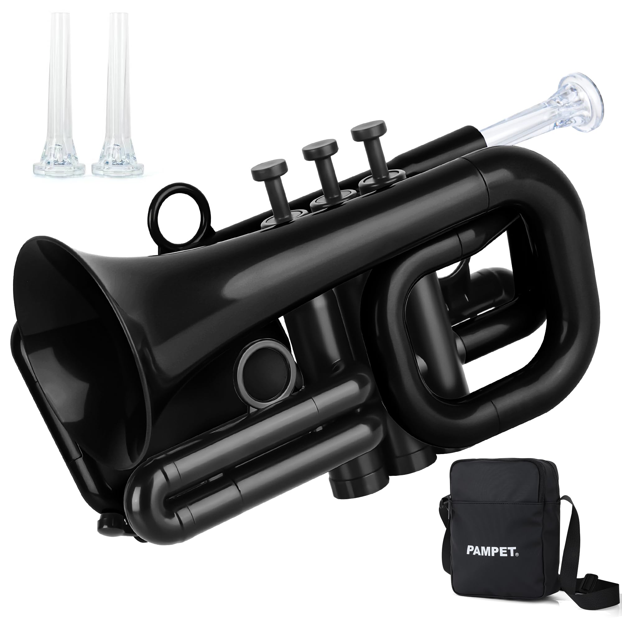 Amazon.com: PAMPET DOLPHIN Pocket Trumpet Plastic Bb Trumpet